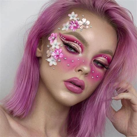 fantasy candy makeup ideas|flower makeup ideas.